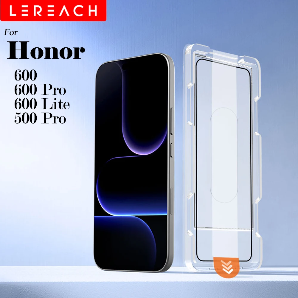 Lereach Tempered Glass Screen Protector with Positioning Box