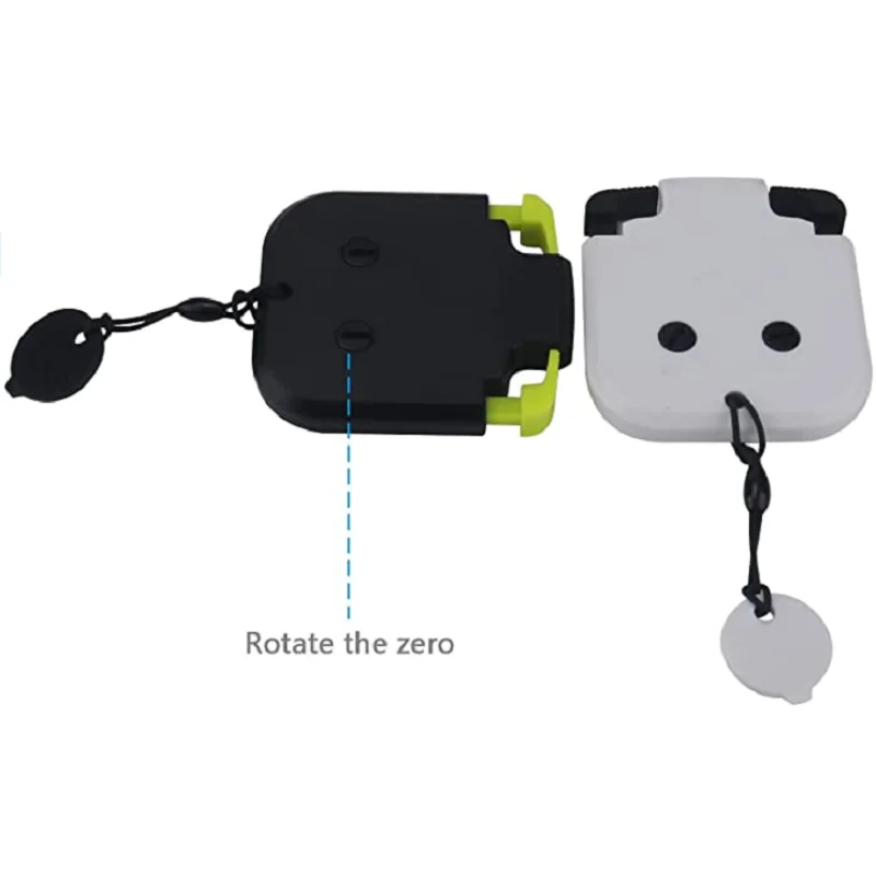 2Pcs Mini Golf Tally Counter Clicker Turning Technology up to 99 Score Stroke Counter Golf Game Strike up for Men 3