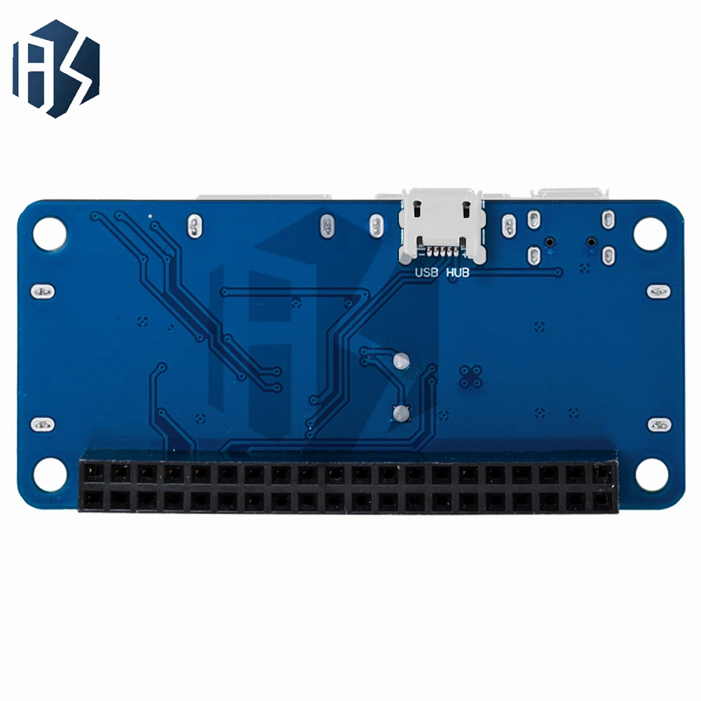 Advanced 4-Port USB HUB HAT Extension Board