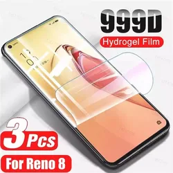 Ultra - Clear HD Hydrogel Screen Protector Set - Pack of 3 - 3Pcs (OPPO Reno 13)