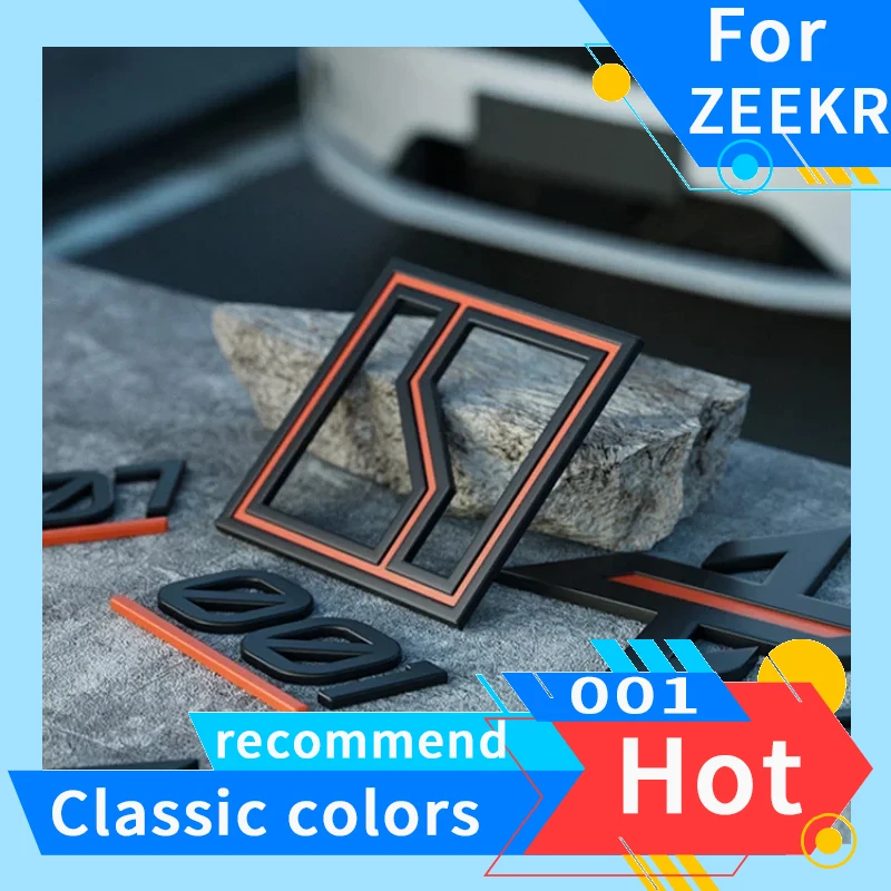 

Для Zeekr 001/007/технические модели, Специальная модификация, матовая металлическая декоративная наклейка на заднюю дверь автомобиля, модификация, аксессуары