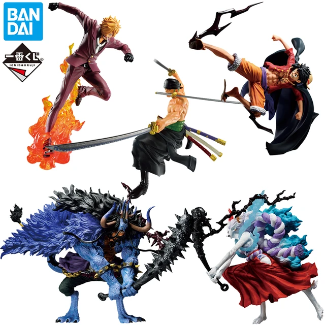 Bandai One Piece Ichiban Kuji Dragon and The Fierce Fighters King Queen  Kaido Action Figure High Quality Collectible Anime Toys - AliExpress