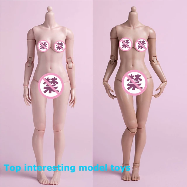 Worldbox 1/6 Female D Cup E Cup Breast Big Bust Replacement Accessories  Model Fit AT201 AT202 AT203 Body（not include Body) - AliExpress