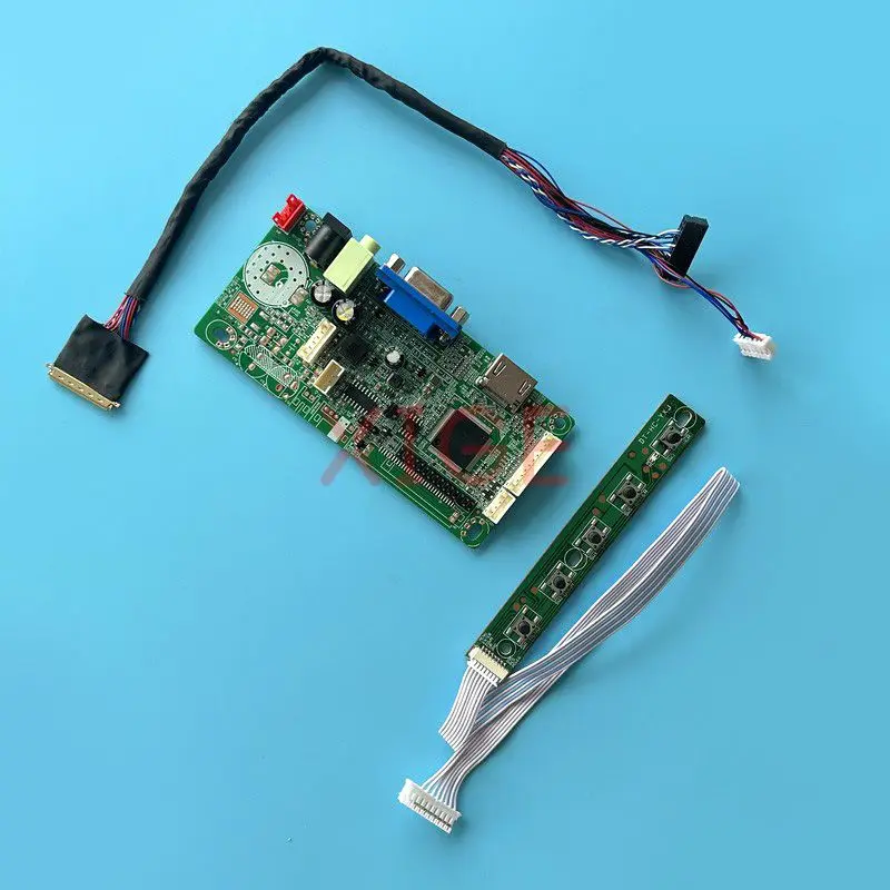 

Плата драйвера контроллера для ЖК-экрана LTN156HT01 B156HB01, 40-контактный LVDS Комплект «сделай сам», совместимый с HDMI, 15,6*1920, VGA монитор для ноутбука