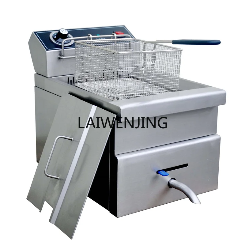 SGF Desktop Single Cylinder Fryer Commercial Fryer Deep Cylinder