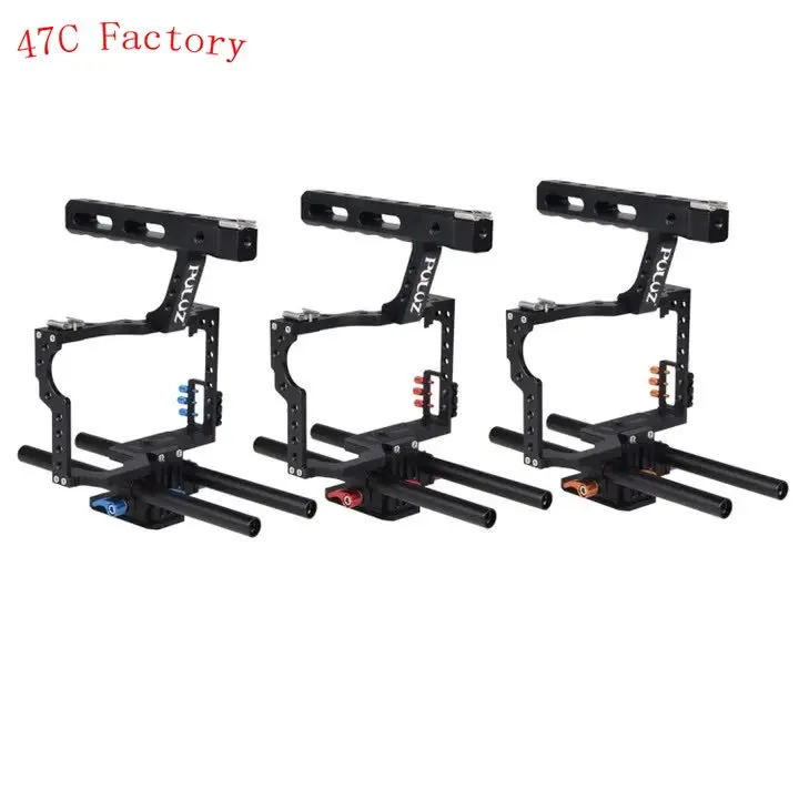 Stabilizzatore Della Gabbia Della Videocamera Con Maniglia Per Sony A7 E A7S & A7R, A7R Ii E A7S Ii, A7Riii E A7 Iii, Panasonic