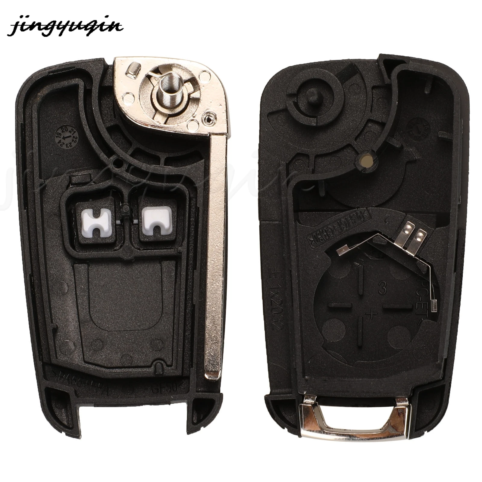 2/3/4/5 Buttons Car Remote Key DIY For OPEL/VAUXHALL Astra J Corsa E Insignia Zafira C 2009-315 / 433MHz PCF7937E jingyuqin