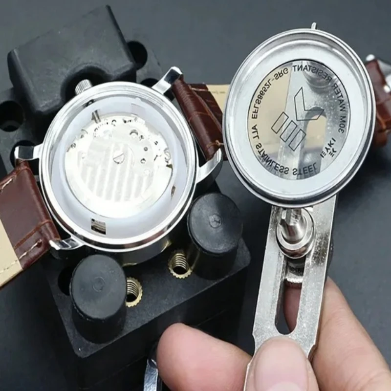 Universal Watch Back Opener - 2-Jaw Grooved Case Remover Tool for Battery Replacement Accessory, Repair  Hardware  Tool