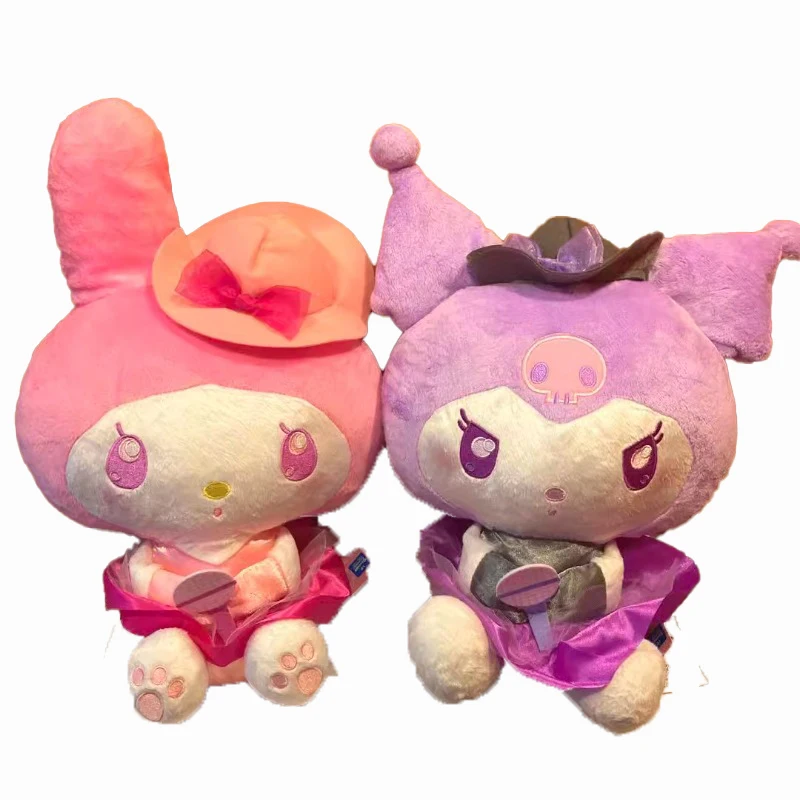 

Original Goods in Stock FuRyu Sanrio My Melody Kuromi Fufu Super Cute Cartoon Anime Figure Stuffed Plush Doll Toys Gift
