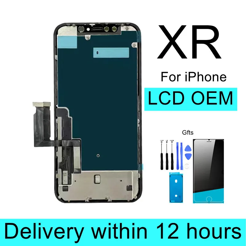 100NewOEMOriginalLCDforiPhoneXRDisplayScreenTouchFactory