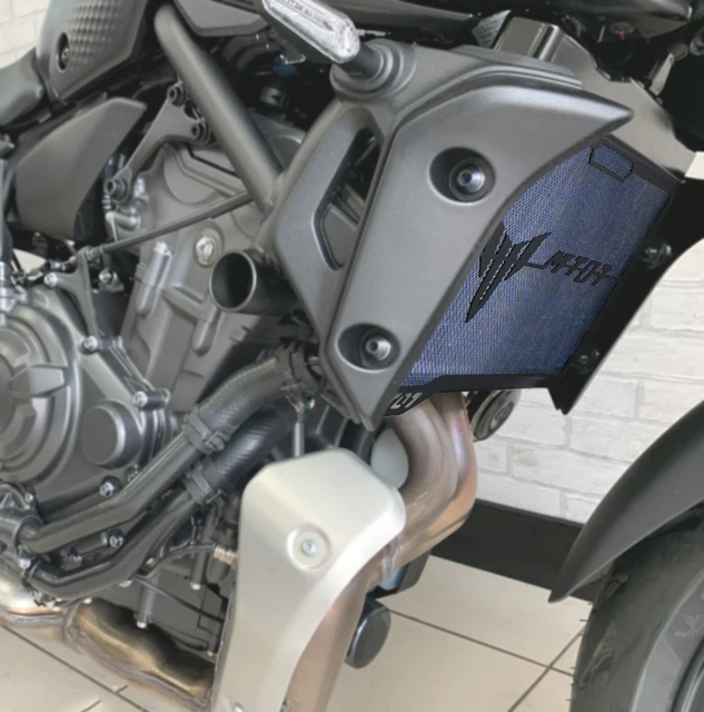 Griglia Protezione Radiatore Per Moto Yamaha MT-07 2018-2023 - In Alluminio CNC, Antiruggine - Foto 8