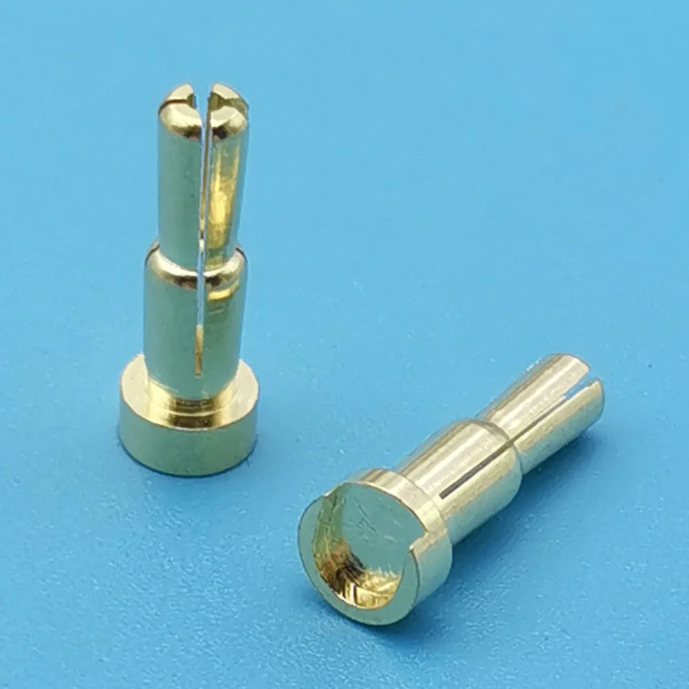 Connecteurs Banane Mâle 4mm 5mm pour Batterie RC - Lot de 10