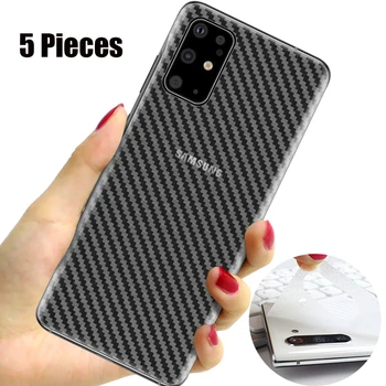 Posteriore In Fibra di Carbonio Pellicola Della Protezione Dello Schermo per Samsung Galaxy S22 + S21 S20 S10 Più S23 Ultra A52s 5G A72 A51 A71 A50 M21 M31 M51