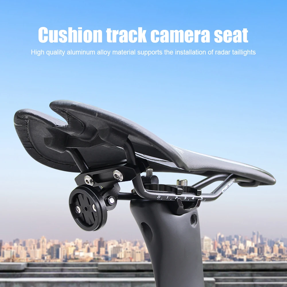 GUB 시트 포스트 마운트 알루미늄 합금 자전거 미등 카메라 컴퓨터 스탠드, 자전거 후미등 브래킷, 가민 바리아 레이더 선반용