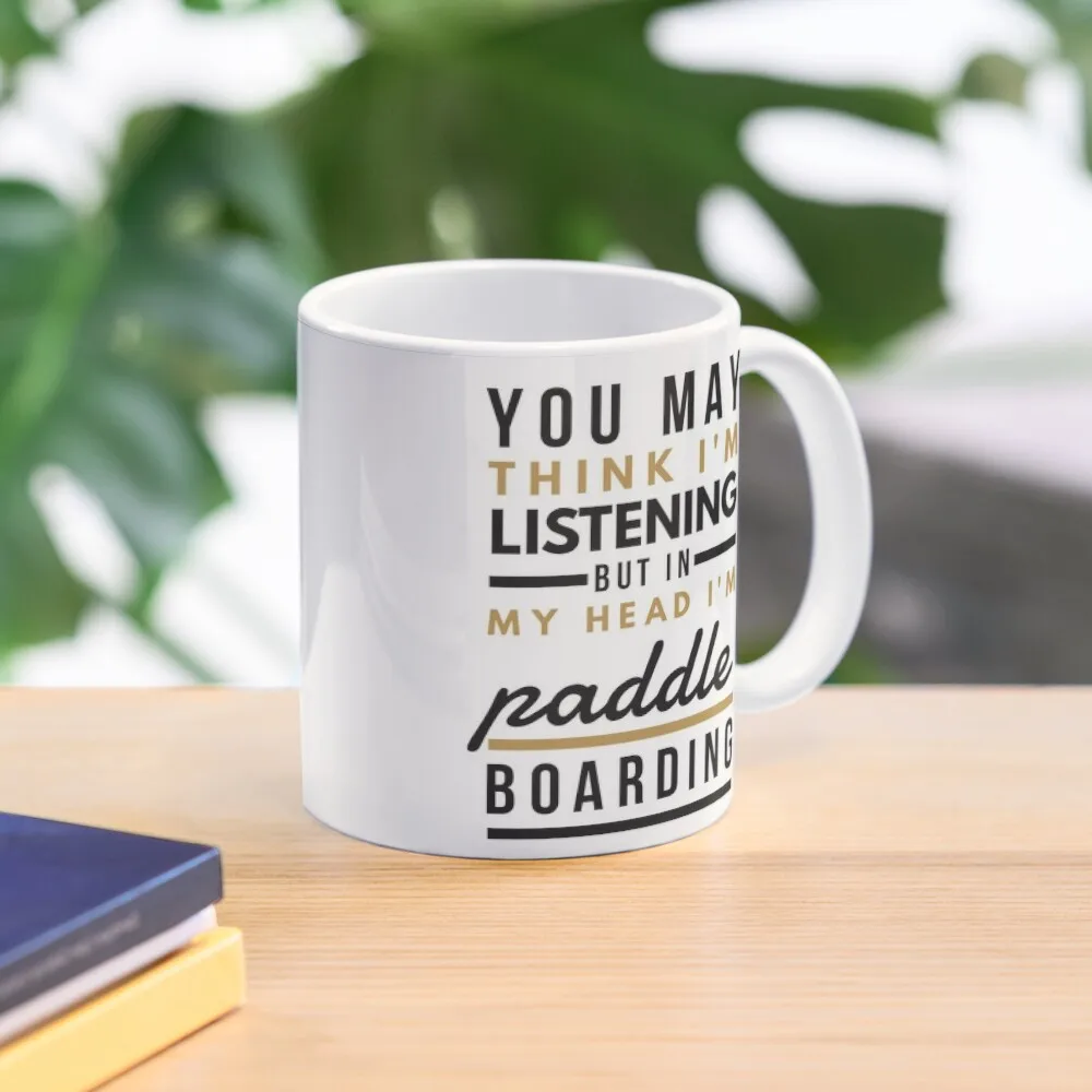 

In my head; Paddle boarding Coffee Mug Coffee Set Beer Cup