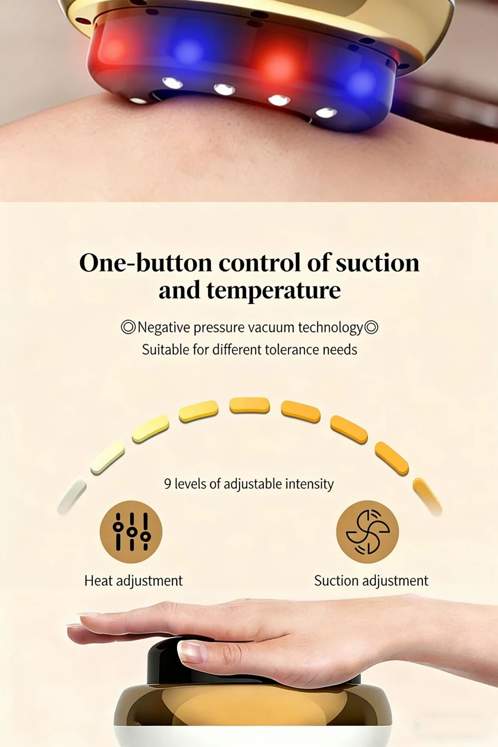Electric Scraping Cupping Massager With Heated Suction Technology_voghion.com