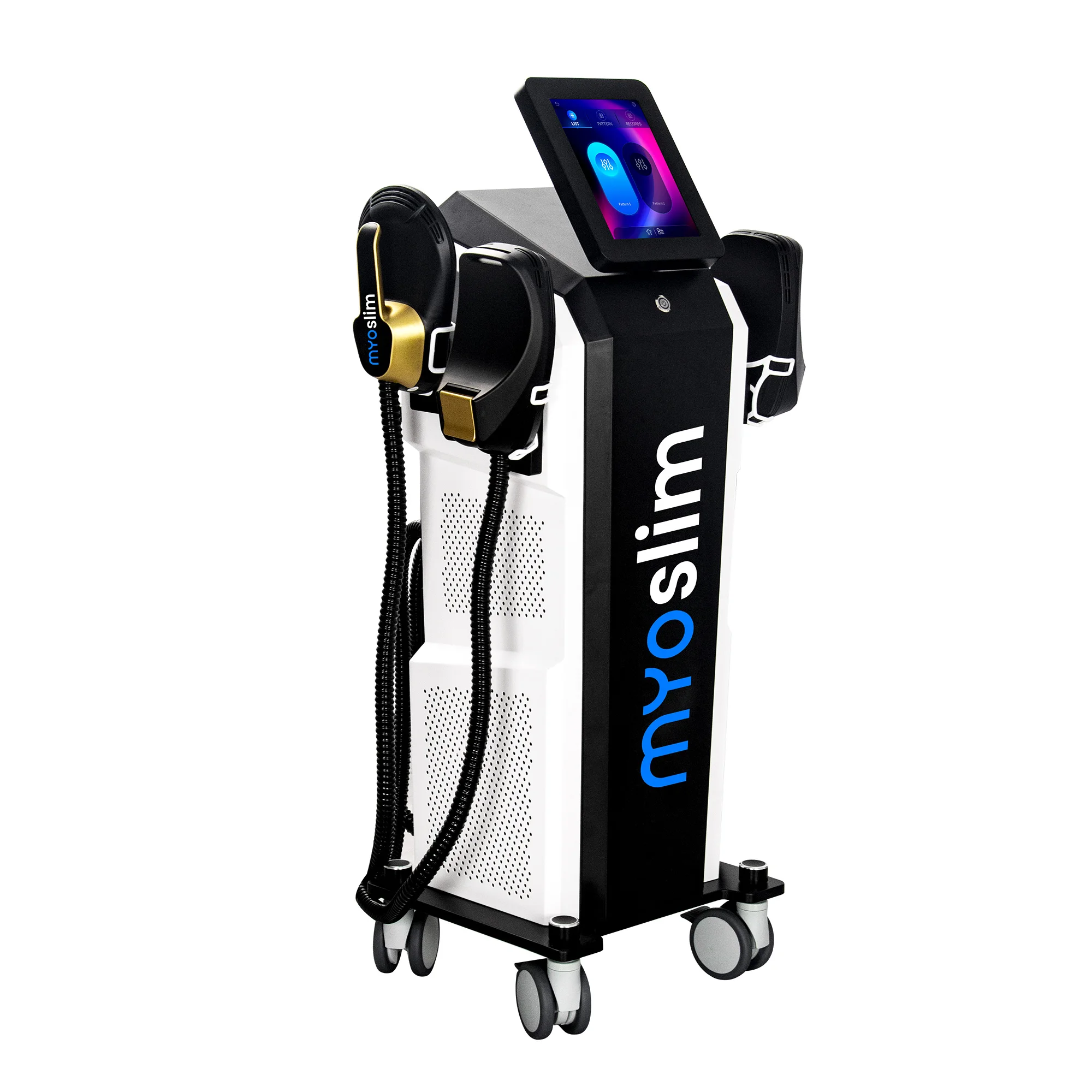 myoslim Neo Body Sculpting Machine Shaping 6500W 200hz Radio Frequency RF Muscle Stimulator Device 6