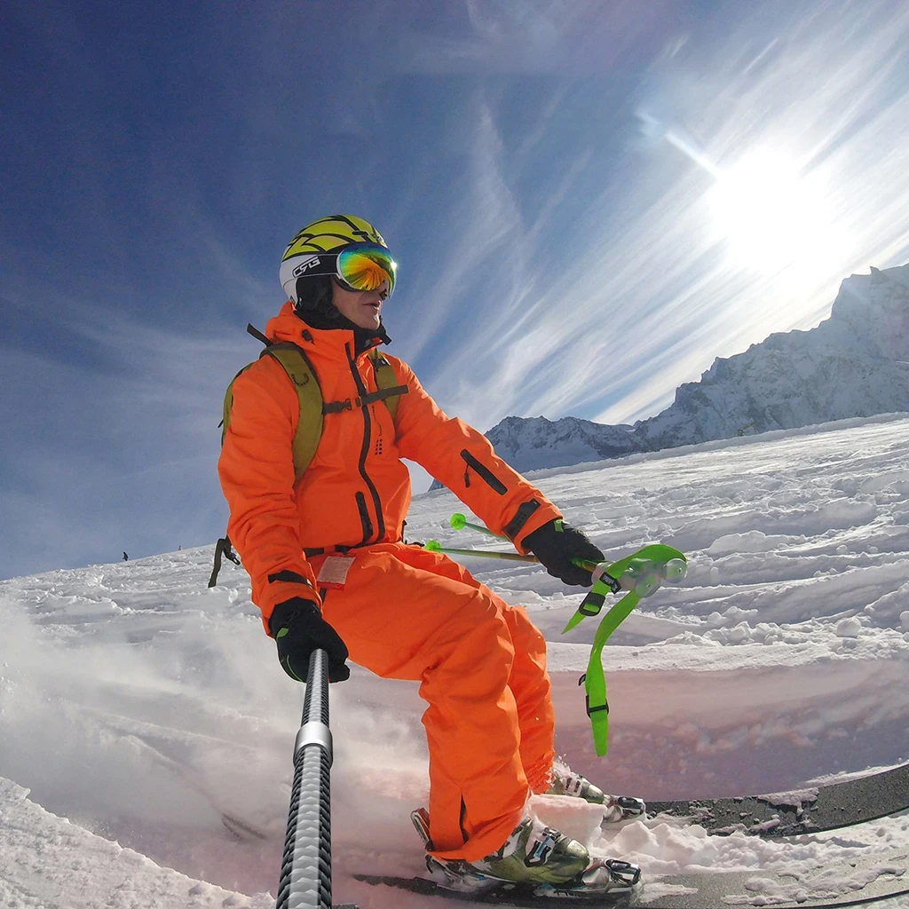 Sports Camera Selfie Stick Selfie Stick Tripod Cell Phone Selfie Stick Smartphone Selfie Stick Selfie Stick Phone Selfie Tripod Camera Arm Mount Extension Rod 1/4 Tripod For GoPro 12 insta360 Action