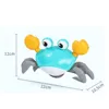 Induction Escape Crab Baby Heads Up Exercise Crawling Toy Musical Educational Toddlers Electronic Pets 2