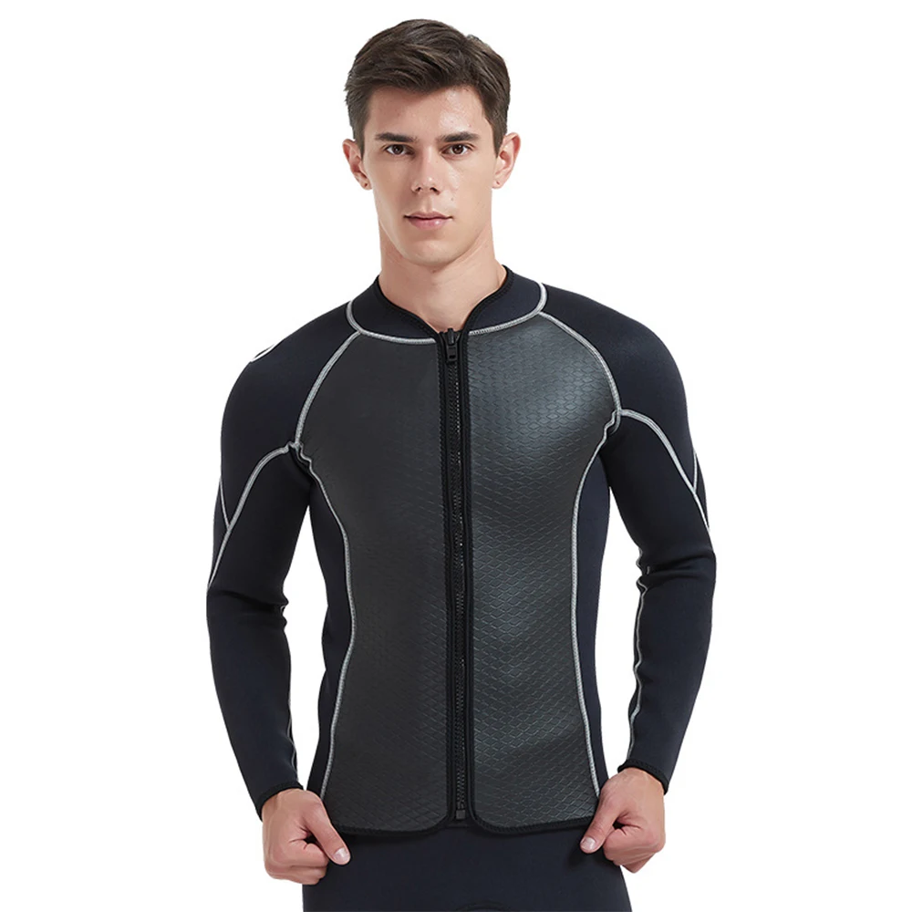 

Men Rash Guard Surfing Diving Suits Swimwear Long Sleeve T-shirt Swim Floatsuit Tops Uv Swimming Tight Surf T Shirt Gym Clothes