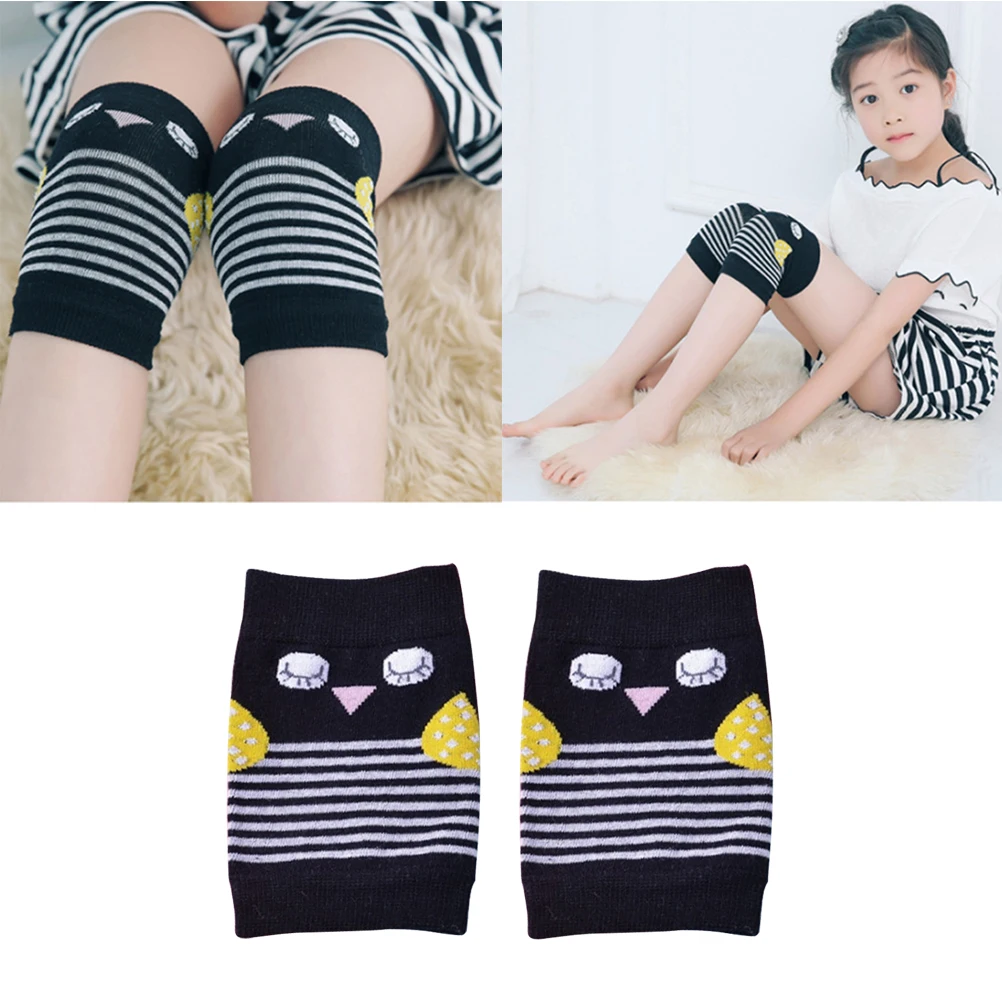 1 пара детских наколенников Детские наколенники Мультяшные Эластичные