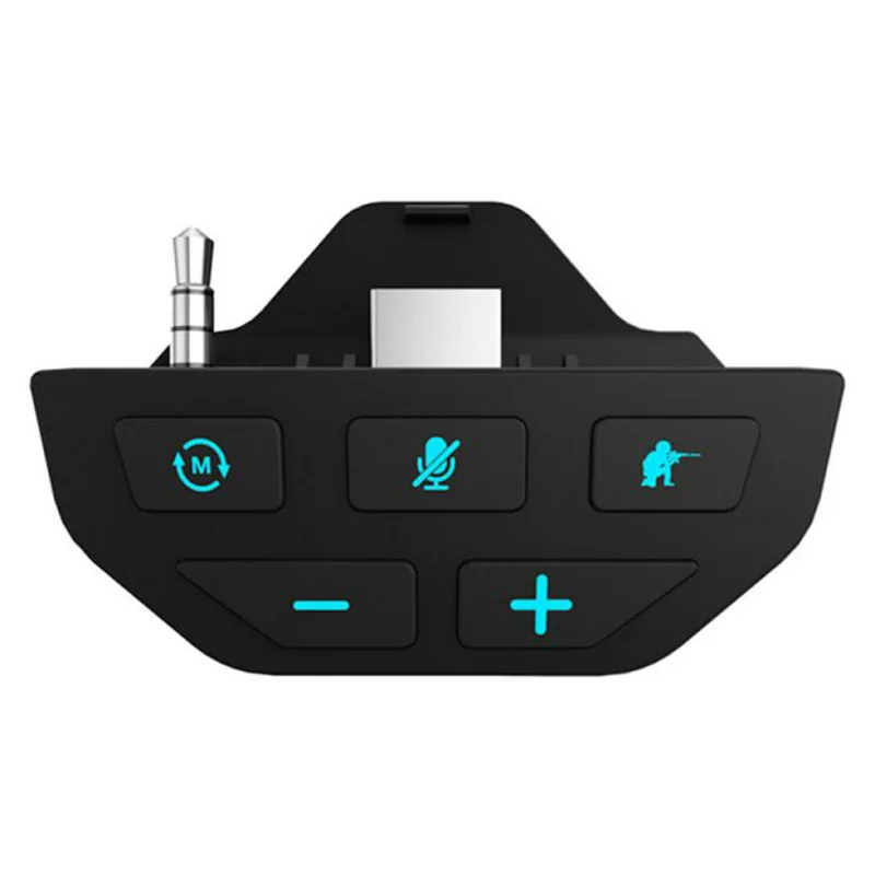 Sound Enhancer Per Controller Xbox One Sound Enhancer Adattatore Audio Per Cuffie Stereo Per Controller Xbox One X/S Nero