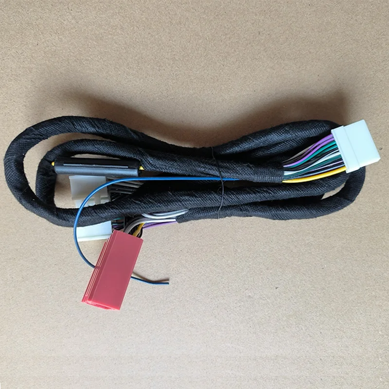 Audio Speaker Wiring Kit Car Amplifier Wiring Kit #6 Wiring Harness Car DSP Amplifier ISO cable for MAZDA 2/3/5/6/8/CX4/CX-5/CX-7
