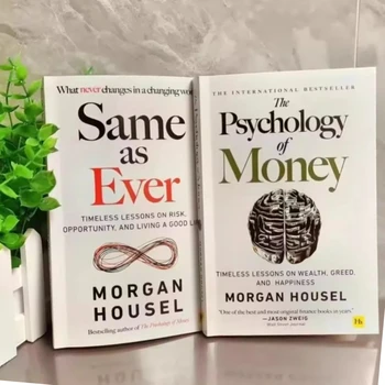 2 Books By Morgan Housel The Psychology of Money And Same as Ever Book in English Paperback 1