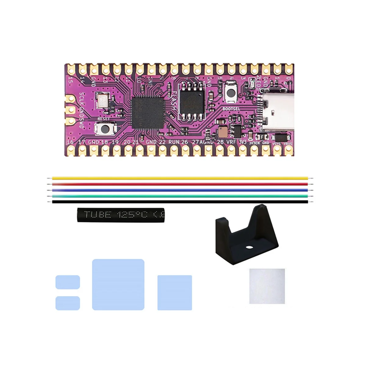 Per Raspberry Picoboot Board Kit Rp2040 Dual-Core Arm Cortex M0 + Processore 264Kb Sram + Scheda Di Sviluppo Della Memoria Flash Da 16Mb