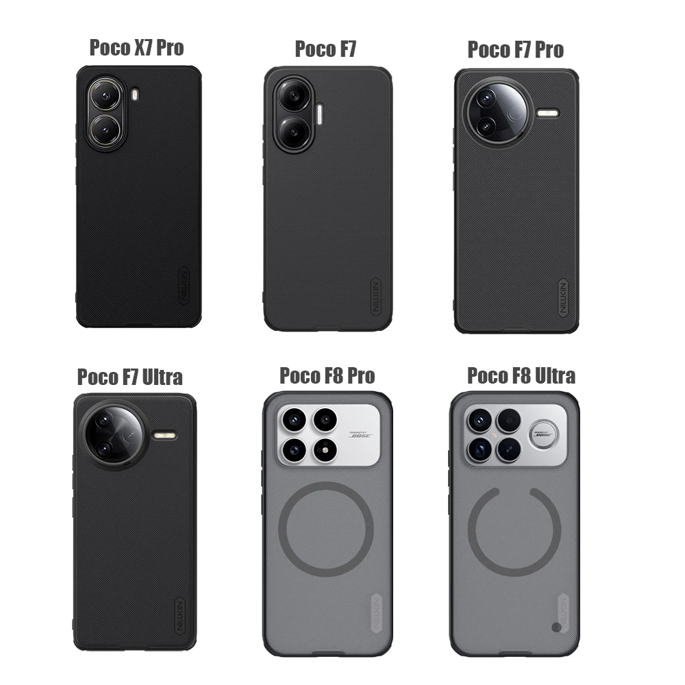 Nillkin Magnetic Super Frosted Shield Pro Back Cover - Full Protection Phone Case