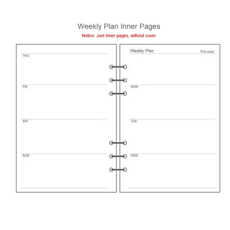 Laser Engraved Notebook Planner & Organizer - Premium Office Supplies Journal