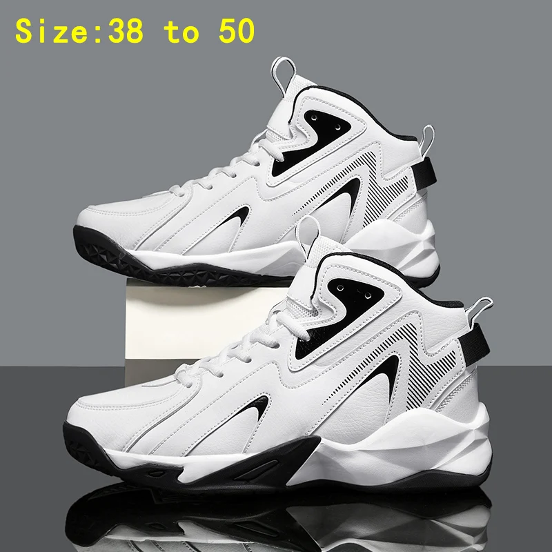 

2023 Luxury Autumnal Shoes For Men Sneakers Sport Basketball 38 To Big Sizes 45 46 47 48 49 50 Flat Colorful Casual High Quality