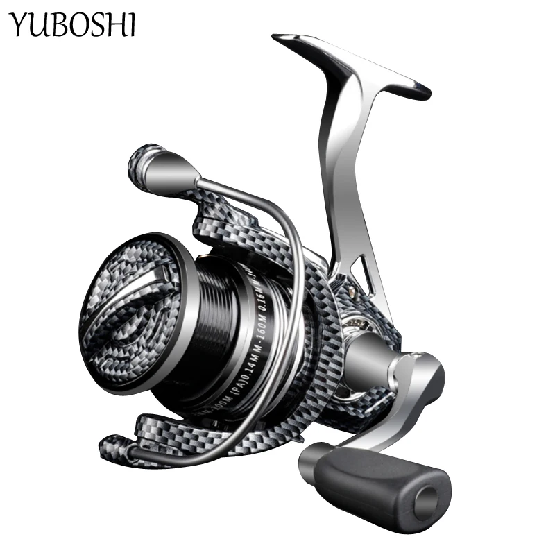 High Quality 1000 Series Ultra Light 5.1:1 Spinning Wheel Aluminum Alloy  Shallow Spool Saltwater Bass Small Fishing Reel