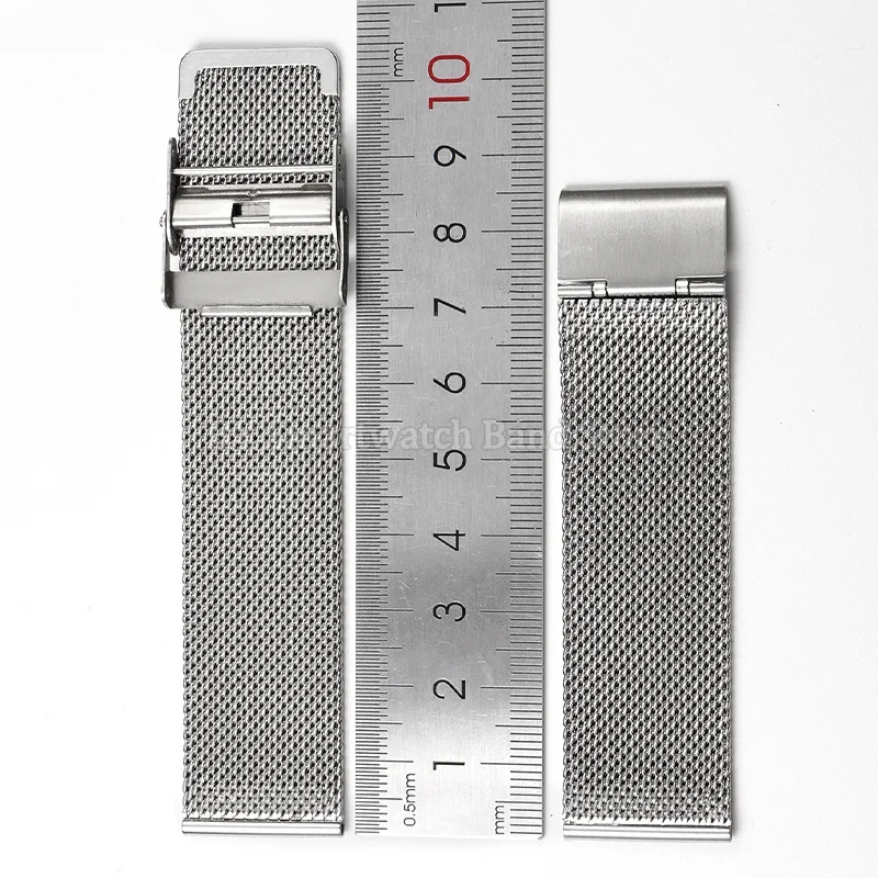 Universal Quick Release Milanese Mesh Steel Strap Bracelet