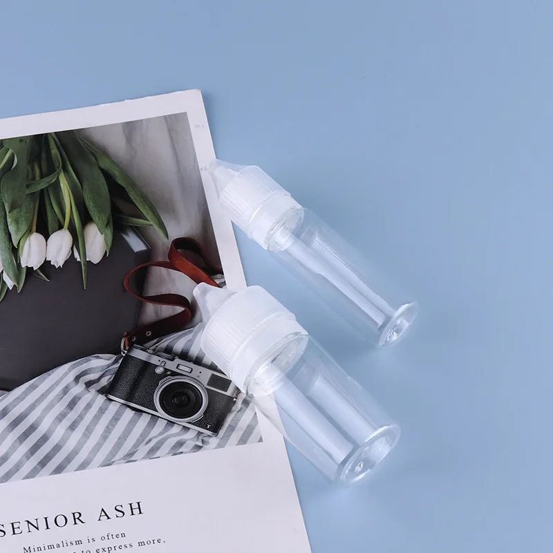 30pcs PET Plastic Dispensing Bottles Screw Cap Smoke Oil Injection Bottle Eye Medicine Bottle Liquid Oil refillable lotion bottle,refillable liquid container