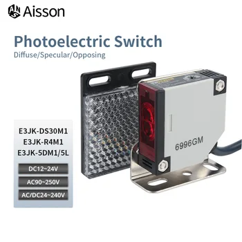 범용 확산 광전 유도 스위치 센서, E3JK-DS30M1 R4M1 5DM1, 220V AC DC