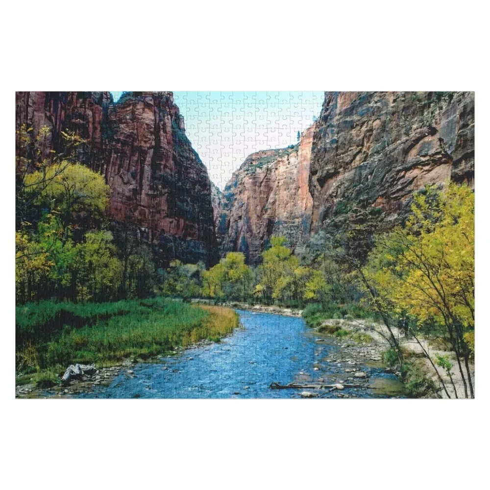 

Zion National Park Jigsaw Puzzle Anime Personalised Toys Wooden Decor Paintings Woodens For Adults Puzzle