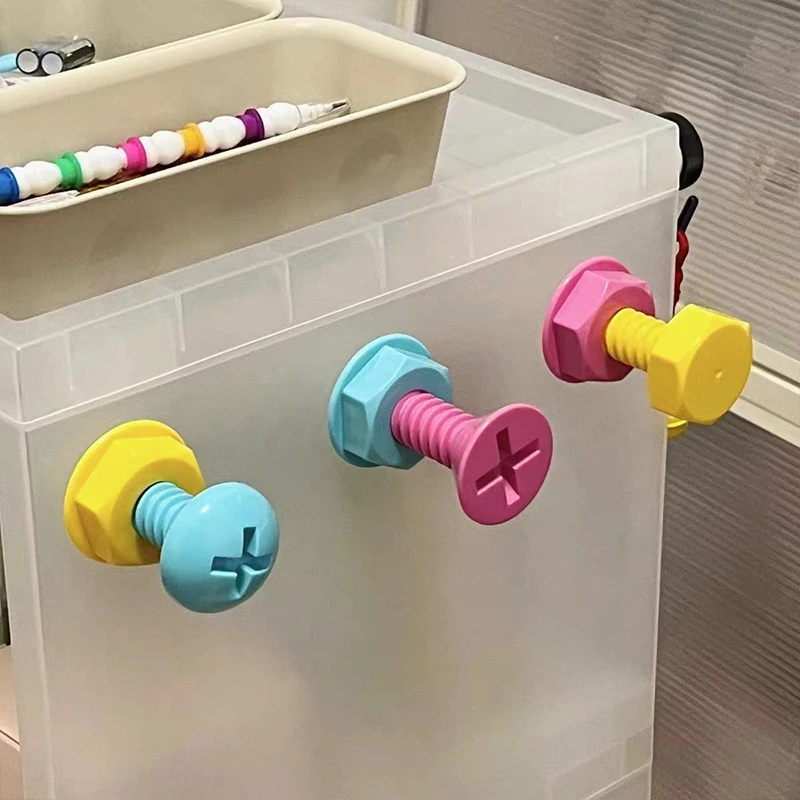 

Creative No Punch Screws Cloak Hooks Wall Behind Door Sticky Hooks Cute Kids Powerful Adhesive