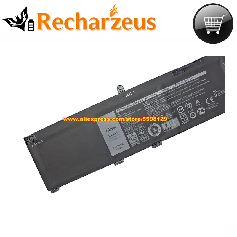 Original W5w19 Mv07r 72wgv 68wh 15.2v 4255mah da Bateria do Portátil para Dell g3 15 3500 3590 Mwhcf Wdp8d g5 g7 15 5500 5590 7590 7790 - Imagem 4