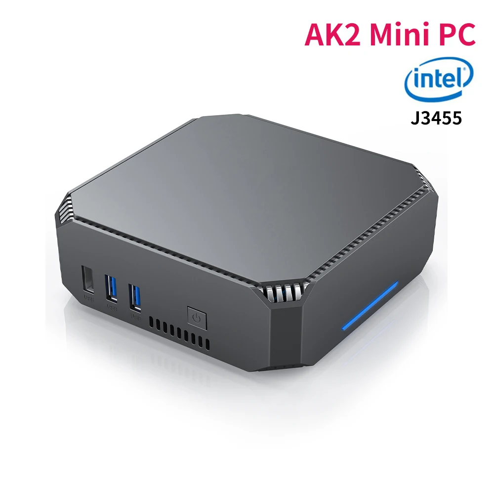 Mini PC Gamer Computador de Escritório, AK2, Windows 10 Pro, Intel ...