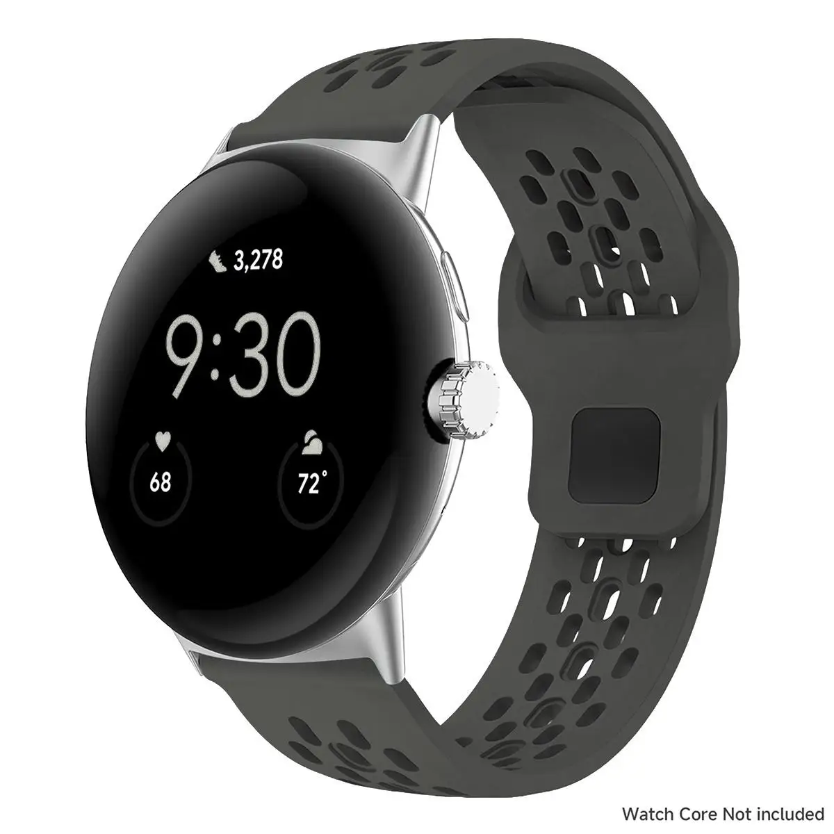 Breathable Sports Silicone Band Strap for Smartwatch Replacement