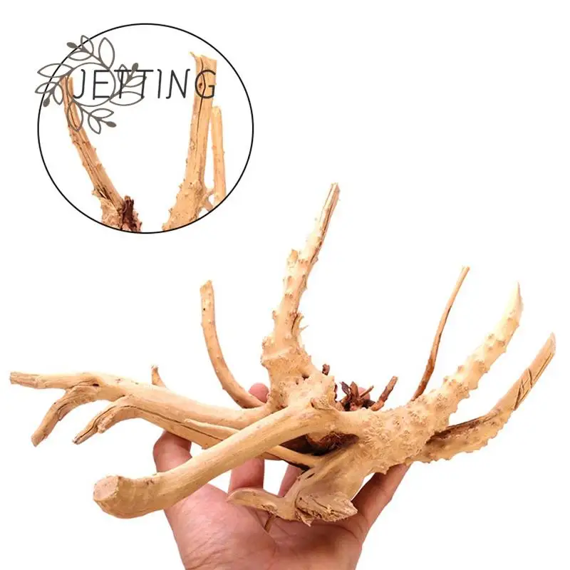 Tronco D'Albero Pesce Di Legno Serbatoio Di Grandi Dimensioni Driftwood Pianta D'Acquario Naturale Aquario Decorazione Dell'Acquario