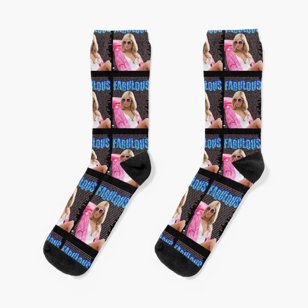 

High School Musical Sharpay Fabulous Socks custom sport Girl'S Socks Men's
