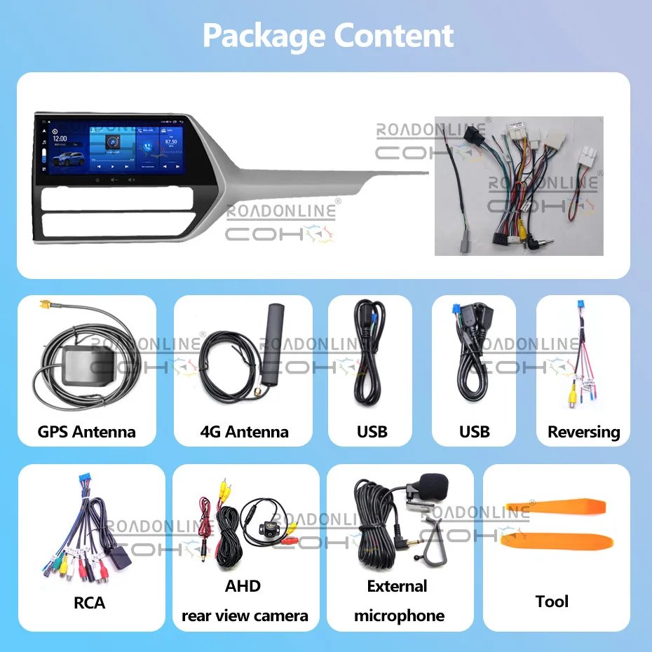 Android audio For Toyota Highlander-8+256 car intelligent systems wireless carplay android car radio multimedia player