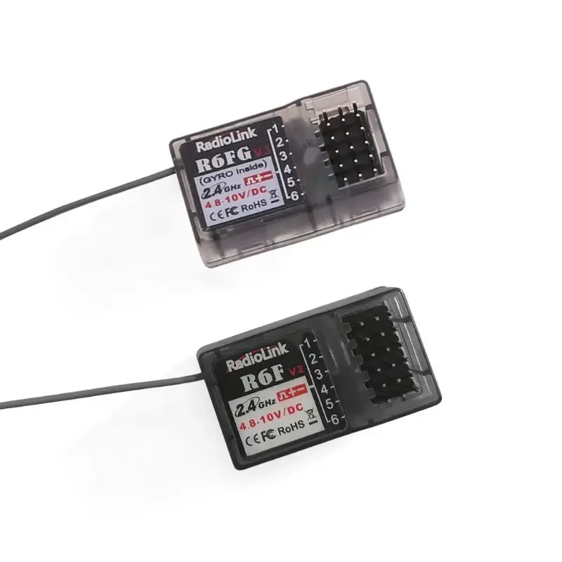 Advanced 2.4G 6-Channel Receiver with Gyro Function