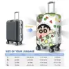 Cute Crayon Shin-Chan Anime Suitcase Cover Business Holiday Fun Luggage Supplies Protector 6