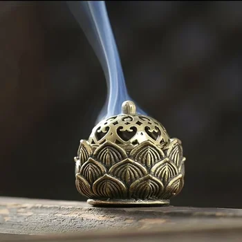 Hollow Lotus Incense Burner 1