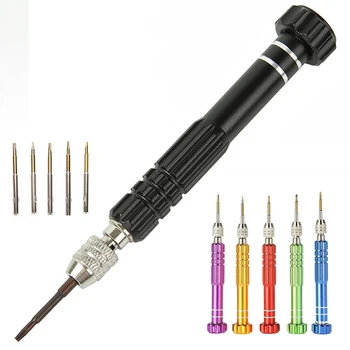 5 in 1 kit di strumenti aperti di riparazione multifunzione cacciaviti per iPhone Samsung Xiaomi telefono cellulare fai da te smontare strumenti di riparazione aperti