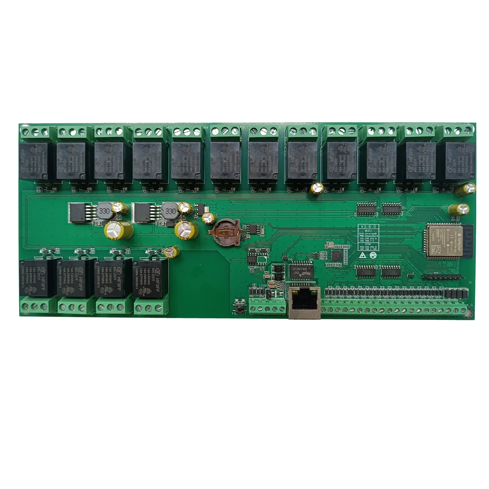 Home Assistant Ethernet relay module board WiFi Domoticz openHAB Loxone Node Red Digital input 2