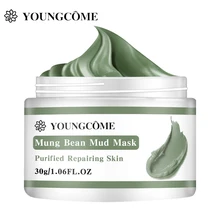 YOUNGCOME Face Spa Mung Bean Paste Mask Mud Improves Pores Blackheads Oil Control Skin Care Beauty Clay mask For Christmas Gifts